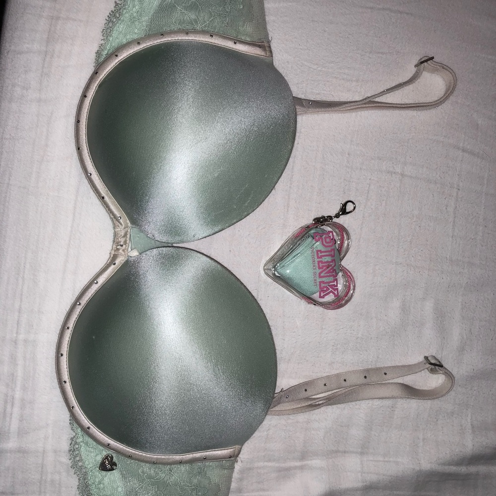 Pink Heart Breaker Bra- 36B